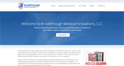 Desktop Screenshot of breakthroughmi.com